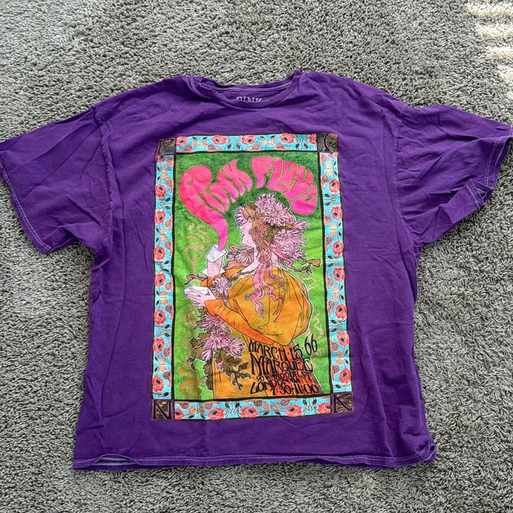 Urban Outfitters Pink Floyd Oversized Tee S/M